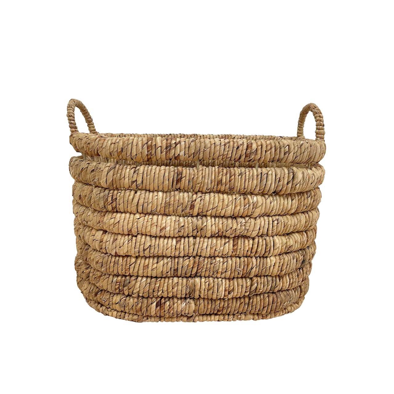Large Oval Water Hyacinth Basket by Ashland®